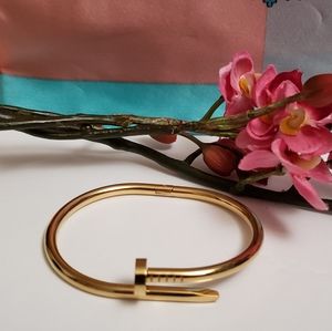 Nail Bangle Bracelet